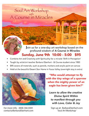 'A Course in Miracles' - Themed Art Workshop