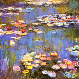 Claude Monet  - Class 3 (Giverny - Waterlily Pond)