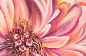 Hallelujah - Peony Flower Oil Painting