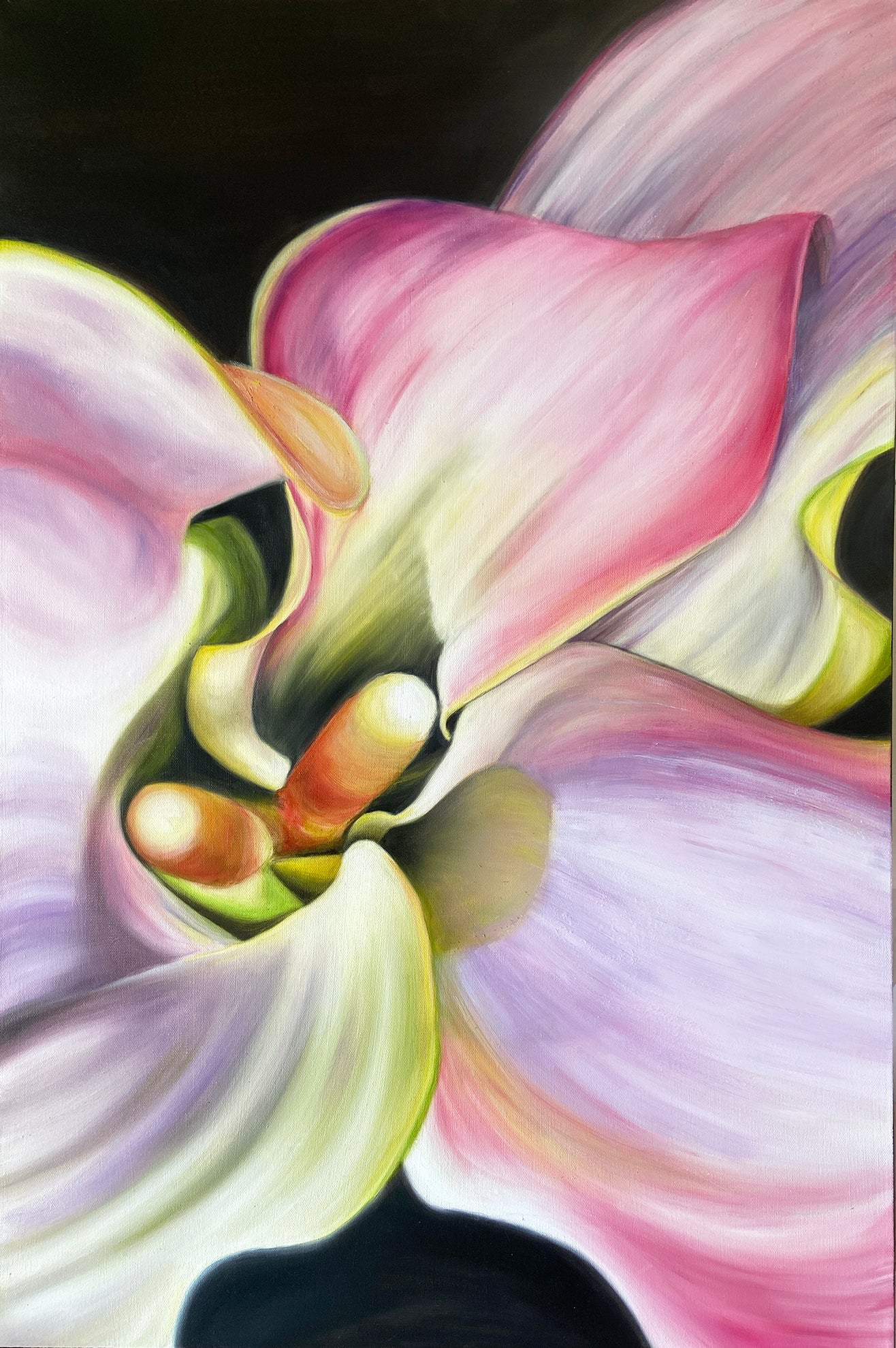Dancing Duo Oil Painting