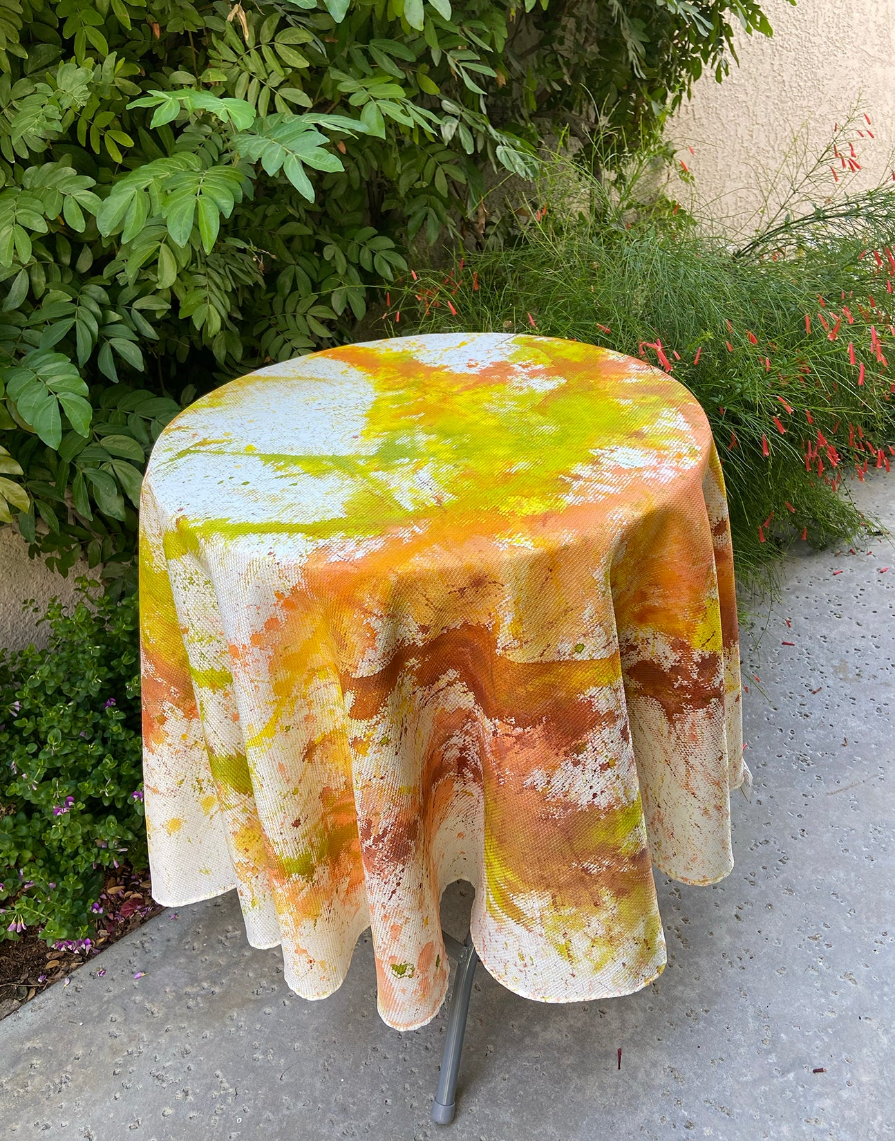 EARLY  70" Round Tablecloth