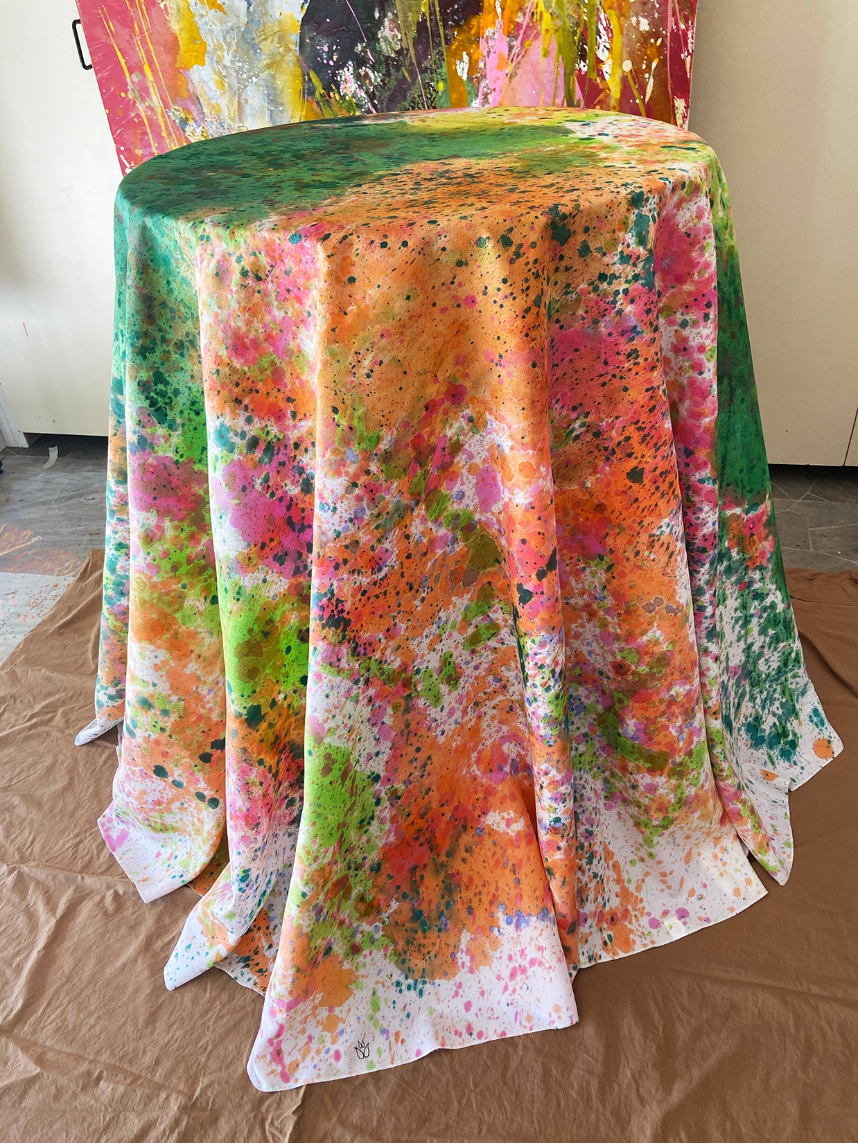 FIESTA  120" Round Tablecloth