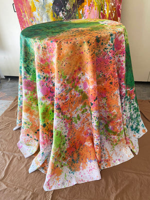 FIESTA  120" Round Tablecloth