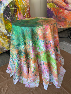 FIESTA  120" Round Tablecloth