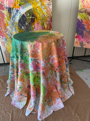 FIESTA  120" Round Tablecloth