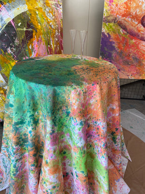 FIESTA  120" Round Tablecloth