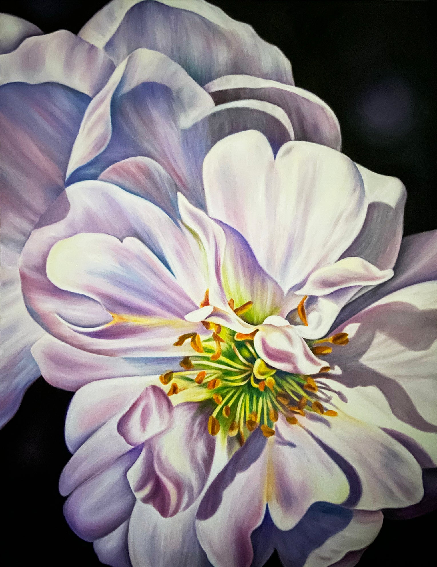 Here Now oil painting