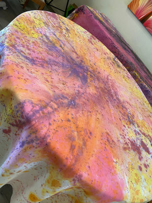 SOFTLY  90" Round Tablecloth