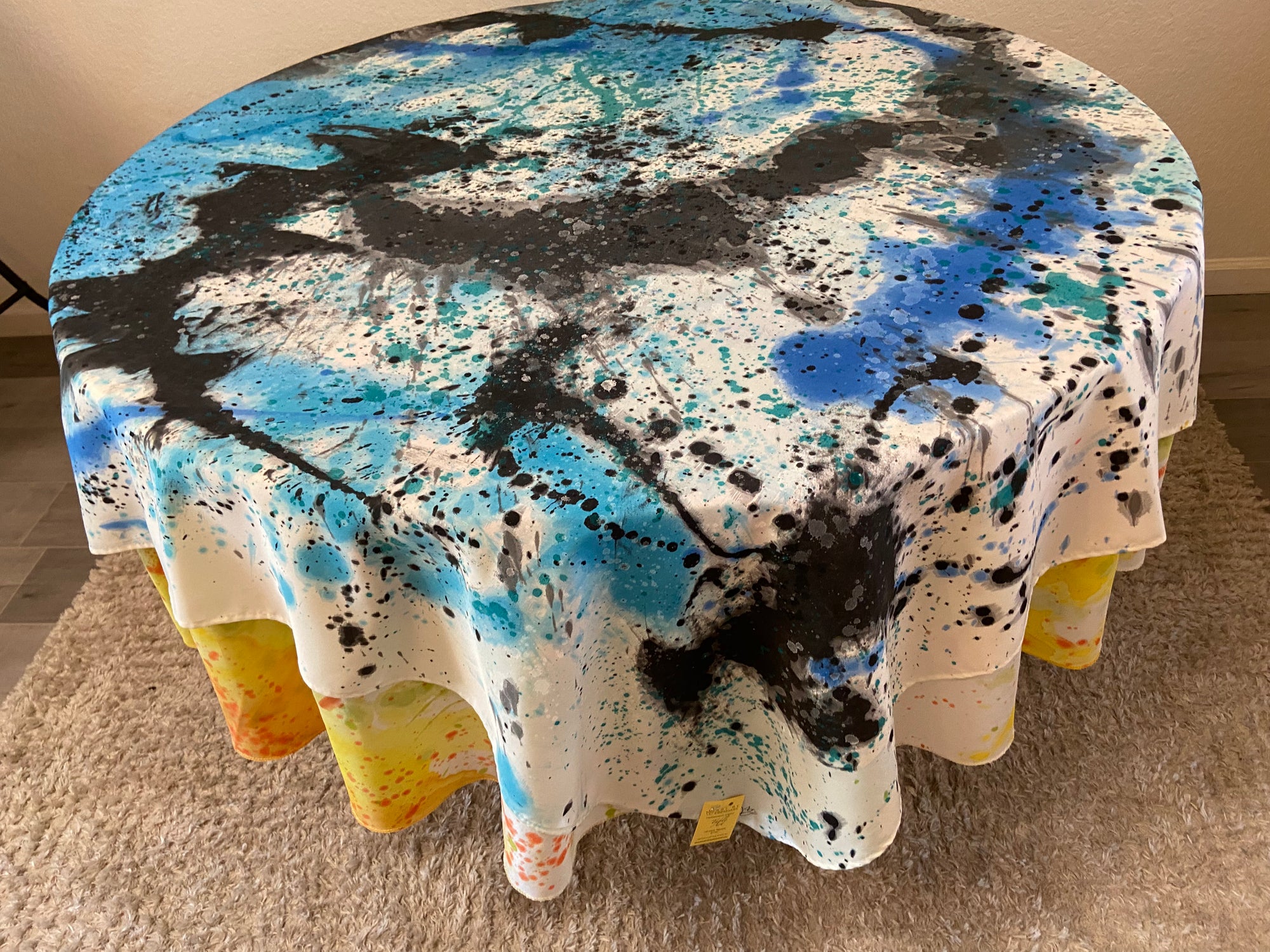 BLUEBLACK  70" Square Tablecloth