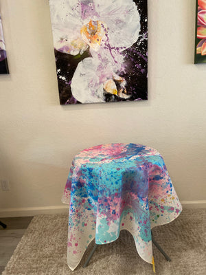 WATER  54" Square Tablecloth