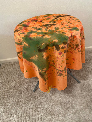 PUMPKIN. 54" Square Tablecloth
