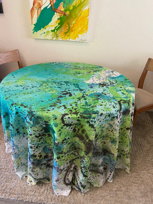 BREEZE  120" Round Tablecloth