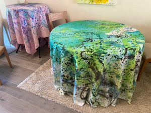 BREEZE  120" Round Tablecloth