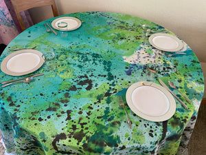 BREEZE  120" Round Tablecloth