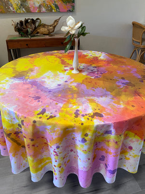 SPARKLE  90" Round Tablecloth