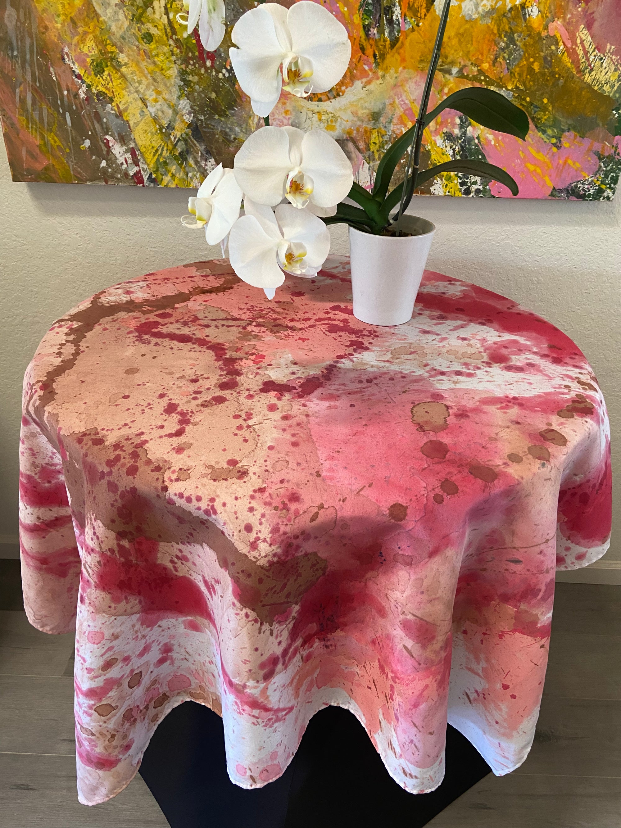 PEACH  54" Square