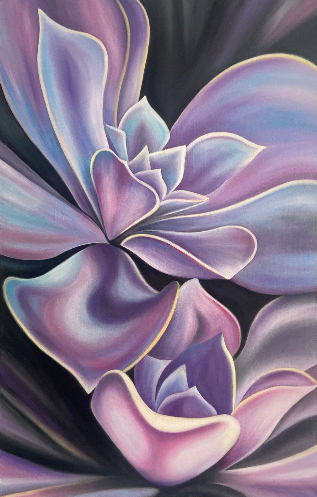 Resilience oil painting