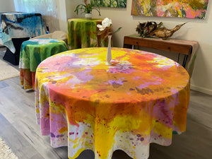 SPARKLE  90" Round Tablecloth