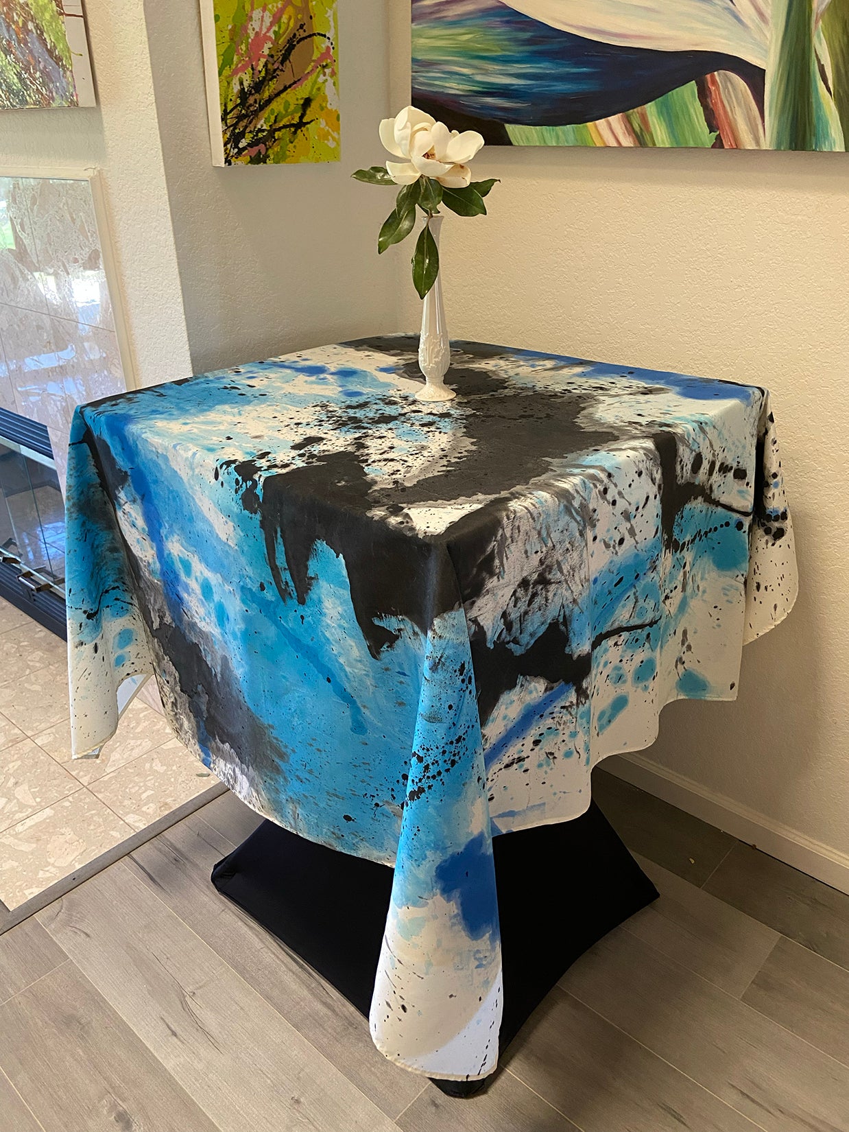 STORM  70" Square Tablecloth
