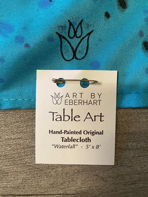 WATERFALL. 5x8' Rectangle Tablecloth