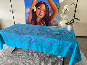 WATERFALL. 5x8' Rectangle Tablecloth