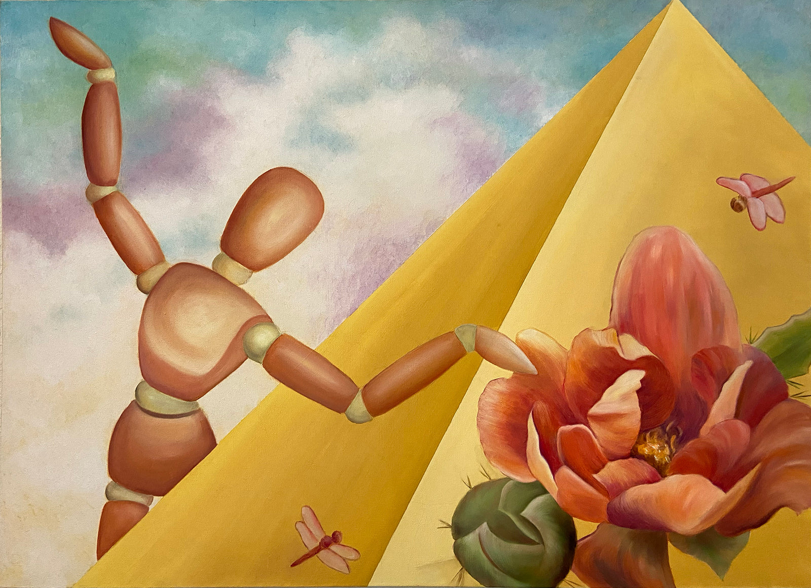 What?!  Painting on Canvas