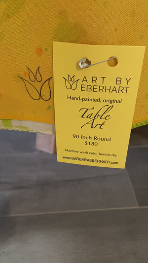 PARTY  90" Round Tablecloth