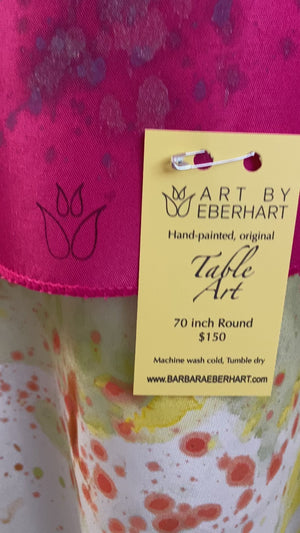 RICHES  70" Round Tablecloth