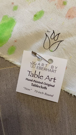 NOW  70" Round Tablecloth