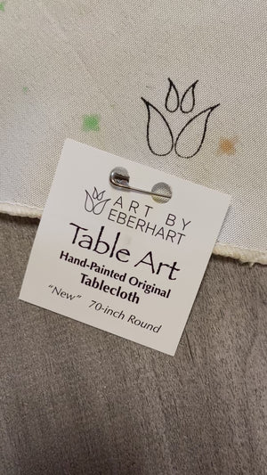NEW  70" Round Tablecloth
