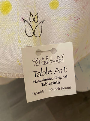 SPARKLE  90" Round Tablecloth