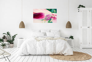 Rebirth - Blossom Flower Oil Painting