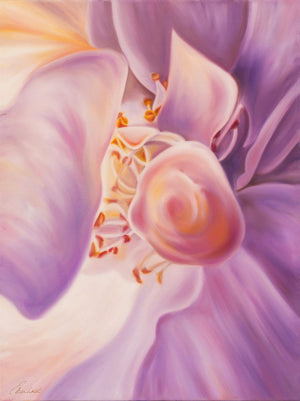 Within - Rose Flower Oil Painting